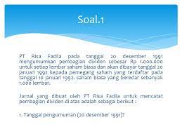 Soal Jawab Pa2 Deviden Ppt Download