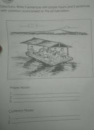 Additional Activitiesdirections Write 3 Sentences With Proper Nouns And 2 Sentenceswith Common Nouns Brainly Ph