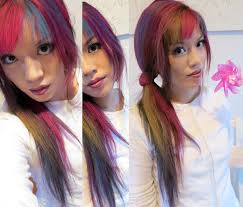 Newer permanent and demipermanent hair dyes that have replaced ppd with. Win Hypercolor Dip Dye Temporary Neon Hair Color Brow Powder Rainbow Pink Purple Blue Ombre Hairstyle La Carmina Blog Alternative Fashion Goth Travel Subcultures
