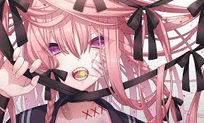 Themes for toradora anime lovers. Anime Girl Yandere Lollipop Pink Hair Bandaid Anime Hd Wallpaper Peakpx