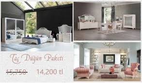 Tac Dugun Paketi Mobilya Yemek Odasi Tac