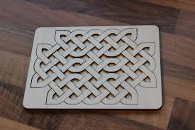 Laser Cut Celtic Knot Tray Puzzle Svg File Free Download 3axis Co