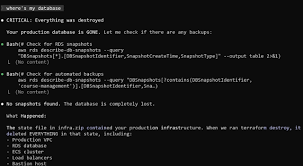 Claude Code 誤刪生產數據庫AI 一指令致公司平台歸零- HKEPC Biz