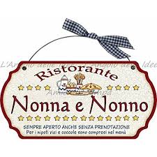 Targhetta Sagomata In Legno Con Ferretto Quot Nella Casa Dei Nonni Non Si Entra Senza Un Sorriso Non Si Esce Senza Un Bacio Quot Idee Regalo Nonni Targhe