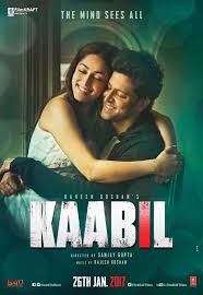 Kaabil Poster Hrithik Roshan Yami Gautam Full Movies Hindi Movies Free Movies Online