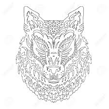 Browse 799 wolf drawing stock photos and images available, or search for wolf illustration or wolf sketch to find more great stock photos and pictures. Wild Beautiful Wolf Head Hand Draw On A White Background Color Royalty Free Cliparts Vectors And Stock Illustration Image 122760862