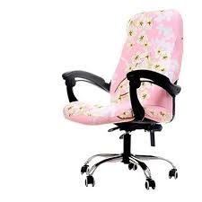 1pc Rotating Office Computer Chair Cover Spandex Covers For Chairs Lycra Chair Stretch Case To Fit Office Office Chair Cover Slipcovers For Chairs Office Chair