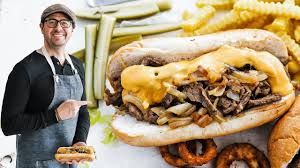 Top with shredded cheese, and sprinkle with oregano. The Best Philly Cheesesteak Recipe Youtube