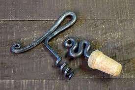 Forged Cork Wine Bottle Stopper Iron Wine Bottle Stopper Etsy Bottle Stoppers Wine Stoppers Wine Bottle Opener
