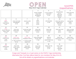 Calendar Yoga With Adriene Yoga With Adriene True Yoga Calendar