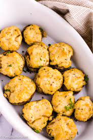 BEST Smoked Stuffed Mushrooms - with Cream Cheese & Other Cheeses!