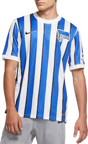 Augsburg, eintracht frankfurt, hertha berlin, red bull leipzig and vfl wolfsburg all wear the american brand. Shirt Nike M Nk Hertha Bsc Stafium Home Dry Ss Jsy 2020 21 Top4football Com