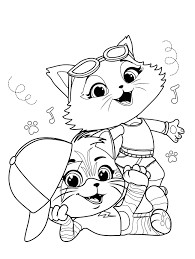 Either way, it makes for a lovely picture. 44 Cats Coloring Pages Printable Coloring Pages For Kids