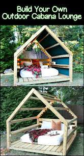 Check out the 10 diy outdoor games for teens and tweens. Build Your Own Cozy Outdoor Cabana Lounge Your Projects Obn Outdoor Cabana Outdoor Makeover Diy Backyard