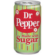 It featured the use of real sugar which was likely a mix of cane and beet sugar as opposed to its usual high fructose corn syrup. Dr Pepper Auf Usa Drinks De Dr Pepper Online Kaufen Americanfoo 1 08