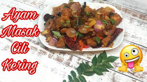 1/2 ekor ayam (terpulang nak potong kecil atau potong dua saja). Resepi Ayam Masak Cili Kering Dry Chili Chicken My Style Youtube