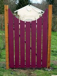 Christy has put together a wonderful tutorial with images covering the whole process… How To Make A Curved Wooden Garden Gate Tutorial Wooden Garden Gate Garden Gate Design Garden Gates And Fencing