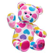 This set includes the following items: White Teddy Bear With Hearts Shop Valentine S Day At Build A Bear Teddy Bear With Heart Valentines Day Teddy Bear Build A Bear