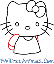 Easy hello kitty drawing tutorials for beginners and advanced. How To Draw Hello Kitty Step By Step Tutorial