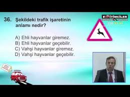 Ehliyet Sinav Sorulari Ve Cozumleri 2 Kasim 2013 Istiklal Surucu Kursu Youtube Youtube Trafik Isaretleri Isaretler