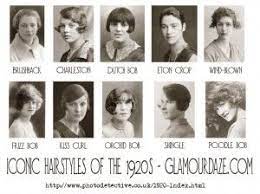 History Of Women S 1920s Fashion 1920 To 1929 Glamour Daze Hairstyle Names Hair Styles Vintage Hairstyles