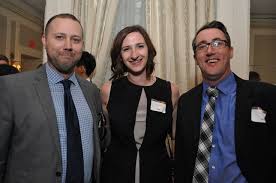 Jon Minners, Kristina Rudic and Phil Stott were among the Vault staff at  its first #Summer #Internship Kick-Off Event in #NYC