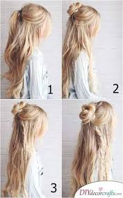 A fancy updo is great for an evening out, but among all the hairdos for long hair, we would like to draw your attention to the braided ones. Bohemian Or Hippie Style Easy Braids For Long Hair Braids For Long Hair Hair Styles Long Hair Styles