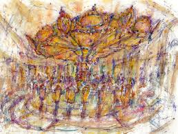 Hammond art guild exhibits art work at many public venues and we continually show at: Where Y Art Carousel Bar By Nurhan Gokturk