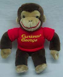 Vintage 1992 Gund Curious George Monkey 12 Plush Stuffed Animal Toy 1990 S Monkey Stuffed Animal Plush Stuffed Animals Pet Toys