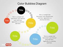 color bubble diagrams for powerpoint