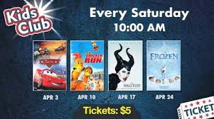 Nevertheless, april 2021 has more than a handful of promising cinematic experiences, some of which will be available on demand or a subscription service, and some of which will do the rare thing of opening in a theater near you. Kids Club Movies Camana Bay Cinema Grange Hill 17 April 2021