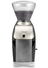 The virtuoso has 40mm conical burrs that help produce uniform particle sizes in your coffee grounds and it has up to 40 grind settings with 0 being an extremely fine grind (good for espressos) and 40 being the coarsest (for french press). Baratza Virtuoso Coffee Grinder