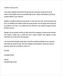 Dear mr/ms {recipient's name} i have been acting as his/her professor/teacher and career advisor since three months now and hi/her interest in your university's program makes me elated because that is a progressive step in his/her life. Free 9 High School Recommendation Letter Samples In Ms Word Pdf