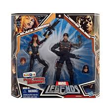 Find many great new & used options and get the best deals for marvel legends series 6inch black widow with motorcycle at the best online prices at ebay! Marvel Legends Fans Choice Tru Exclusive Action Figure Black Widow Variant Vintage Black Suit Winter Soldier 2 Pack Buy Online In Oman At Oman Desertcart Com Productid 5510103