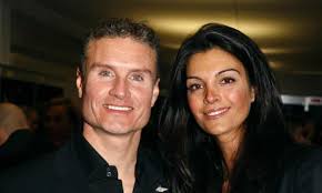 His partner karen is a belgian television presenter and former model who previously worked for the french tf1 show f1 in one. David Coulthard F1 Presenter I Have A Business And A Family So Don T Have Hours To Get Ready Beauty The Guardian