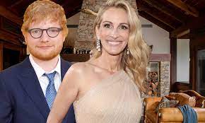 Ed Sheeran And Julia Roberts Rode Out Their 14 Day Quarantine Together At A 6000 Per Night Estate Daily Mail Online