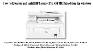 Fax cuts off or prints on two pages. How To Download And Install Hp Laserjet Pro Mfp M227sdn Driver Windows 10 8 1 8 7 Vista Xp Youtube