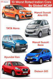 Maybe you would like to learn more about one of these? 10 Worst Rated Indian Cars By Global Ncap Safercarsforindia Indian Cars Indian Car Global