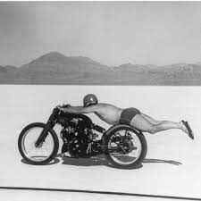 In The Name Of God Speed This Is Bonnevil Baby The Home Of Madness Vincent Black Shadow Harley Bikes Motorcycle