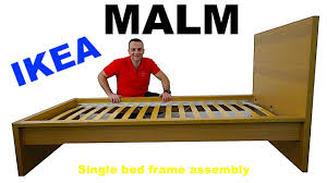 Ikea Malm Bed Frame Assembly Instructions Youtube