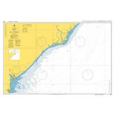 Admiralty Chart 2934 Beira To Rio Zambeze