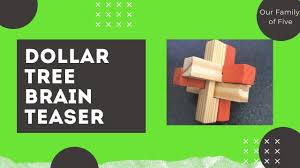 Brainteasers can be a lot more than a tease, they can be downright frustrating! How To Solve A Dollar Tree Brain Teaser Youtube