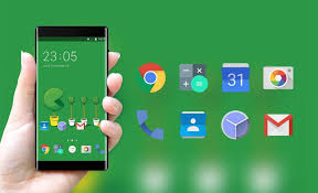 Green Theme for Lava Iris 550Q Launcher ...