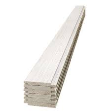 One of them is to offer you a nice ceiling option that can look wonderful in any room. Ufp Edge 1 In X 6 In X 6 Ft Barn Wood White Shiplap Pine Board 6 Pack 263243 The Home Depot
