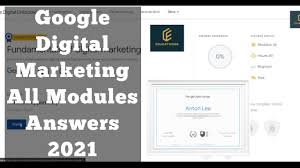 This post doesn't contain answers to the final exam. Google Digital Marketing All Modules Answers 2021 Google Digital Unlocked Answers Educatwork