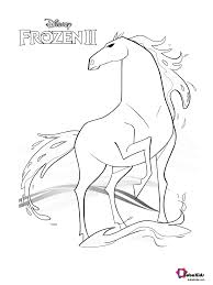 When elsa feels unwell, she wraps herself in an old mother's scarf. Frozen 2 Nokk The Magic Horse Coloring Page Bubakids Com Frozen Frozen 2 Nokk T Horse Coloring Pages Disney Princess Coloring Pages Frozen Coloring Pages