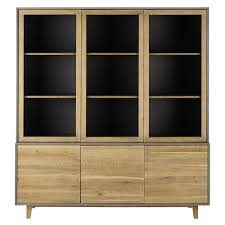 Bahut En Chene L 165 Cm Vermont Meuble Rangement Mobilier De Salon Vermont