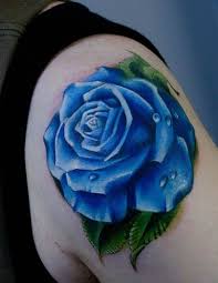 Abundance of choices are available when it comes to blue rose tattoos. 9 Astounding Blue Tattoo Designs I Fashion Styles