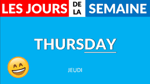 Tout le vocabulaire contenant les couleurs en anglais : Comment Dire Les Jours De La Semaine En Anglais Youtube