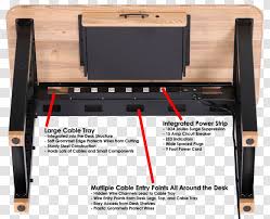 Cable ties and more experience. Desk Cable Management Tray Grommet Electrical Computer Tv Table Transparent Png